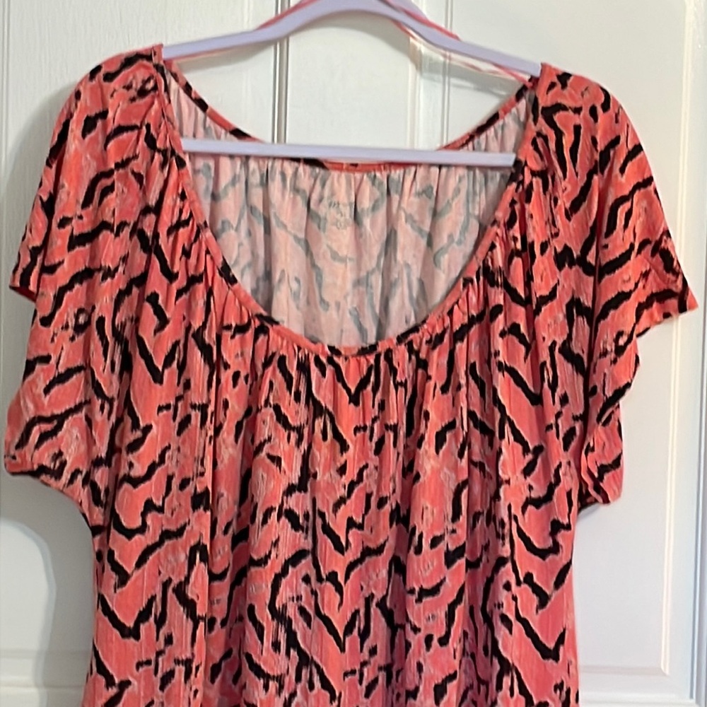Kim Rogers short sleeve summer dress, Size XL